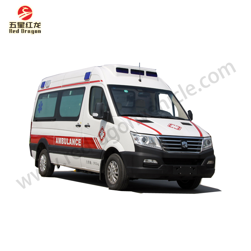 Fabricant LCK5041XJHS Ambulance ZhongTong Weichai Van Ambulance