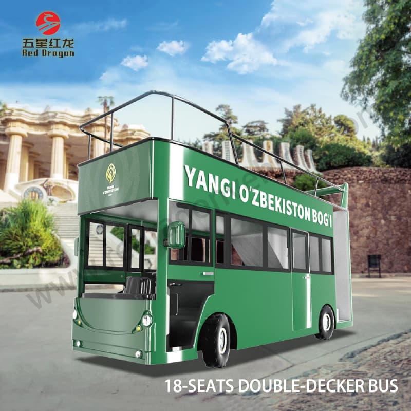 Fournisseur personnalisable 18 sièges bus à impériale bus de tourisme électrique