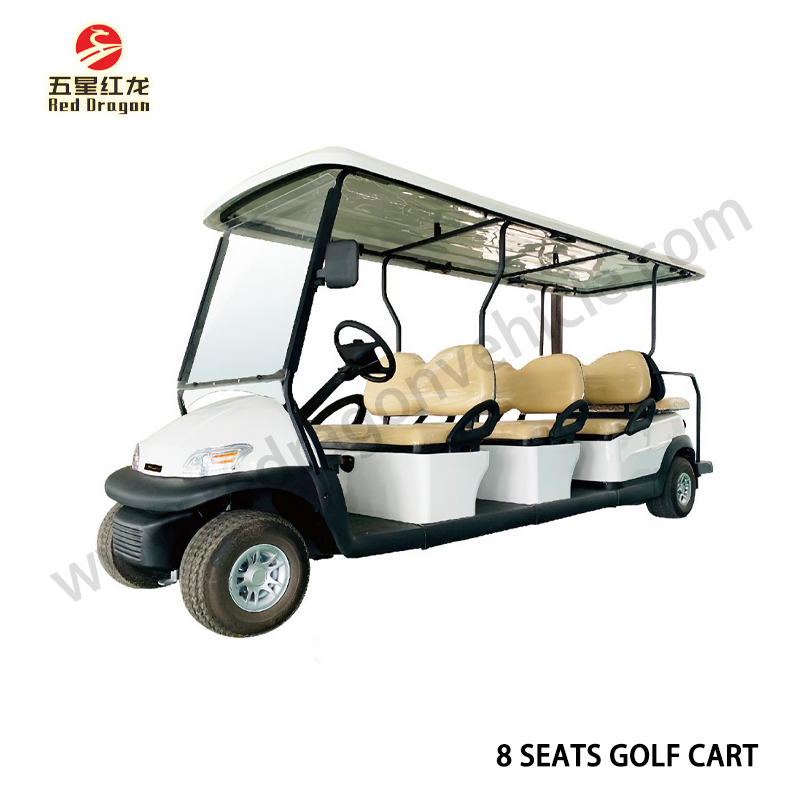 Nouveau chariot de golf électrique personnalisable GGC-GEF QC-6D 8 places